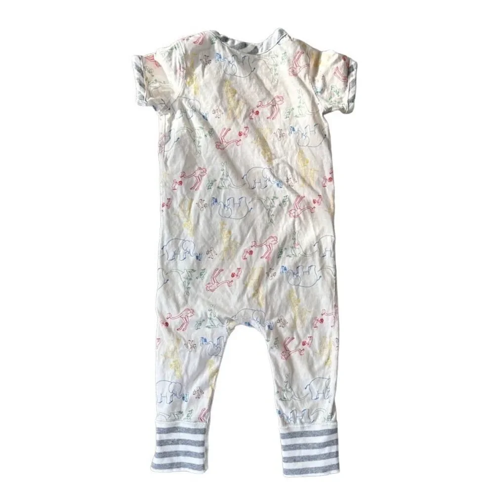 Hanna Andersson Curious George Unisex One Piece 2T‎